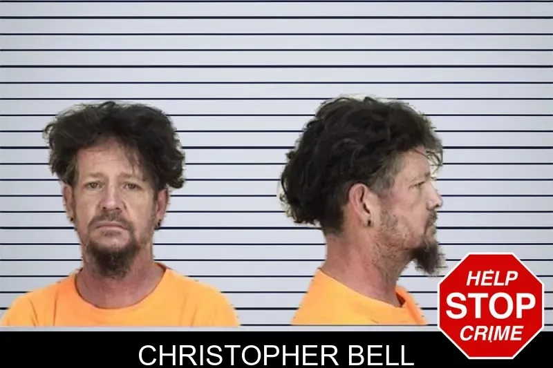 Christopher Bell mugshot