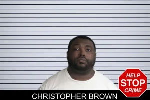 Christopher Brown mugshot