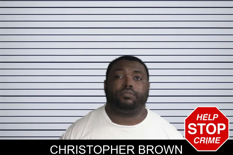 Christopher Brown mugshot