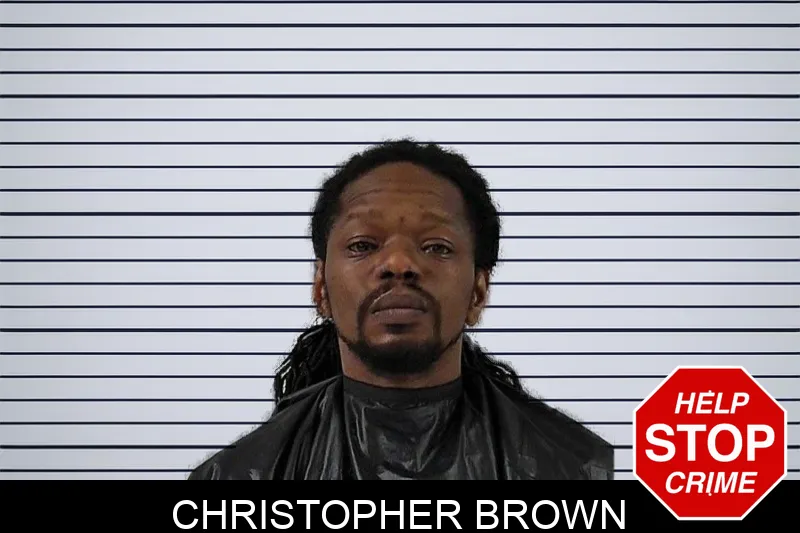 Christopher Brown mugshot