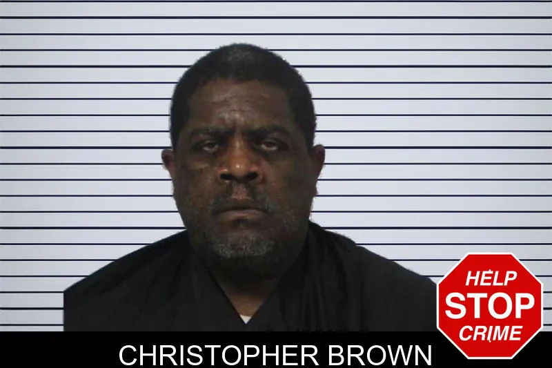 Christopher Brown mugshot