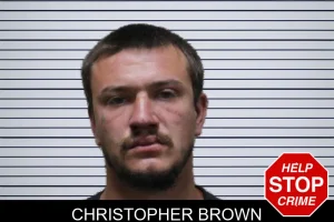 Christopher Brown mugshot