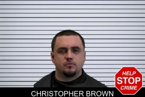 Christopher Brown mugshot