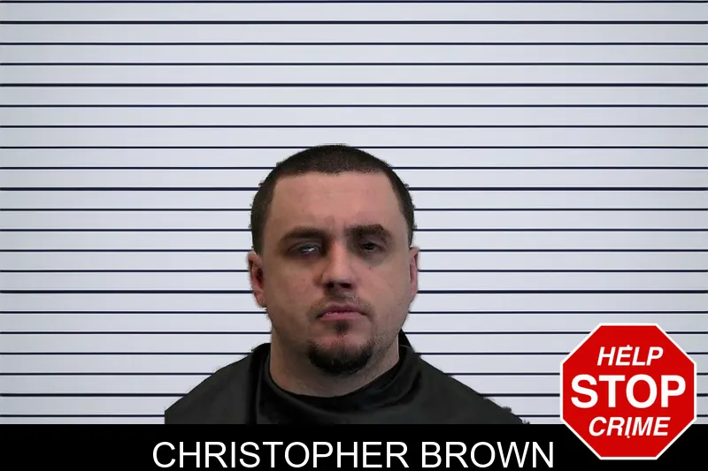 Christopher Brown mugshot
