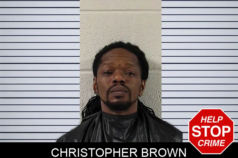 Christopher Brown mugshot