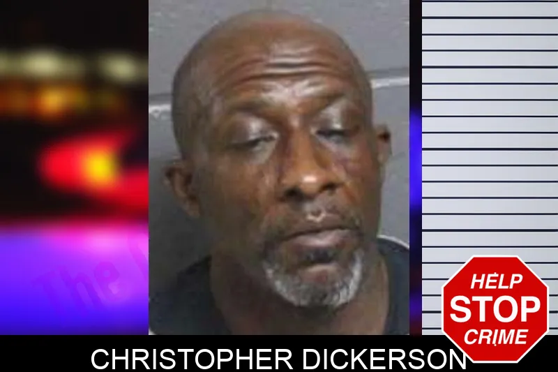 Christopher Dickerson mugshot