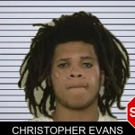 Christopher Evans mugshot