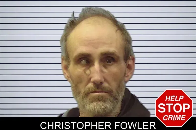 Christopher Fowler mugshot