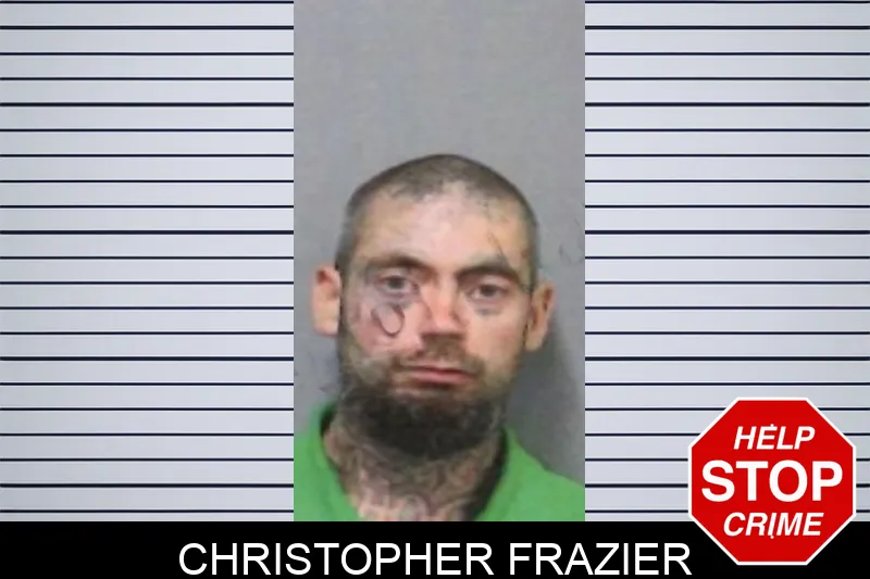 Christopher Frazier mugshot