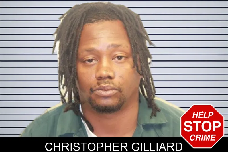 Christopher Gilliard mugshot