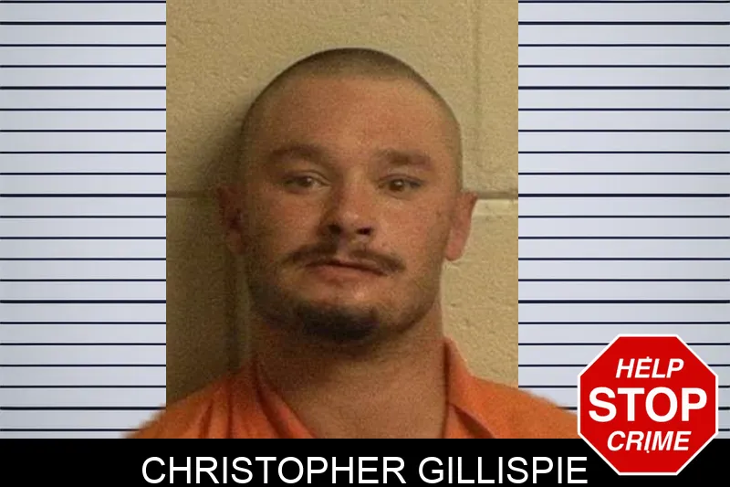 Christopher Gillispie mugshot