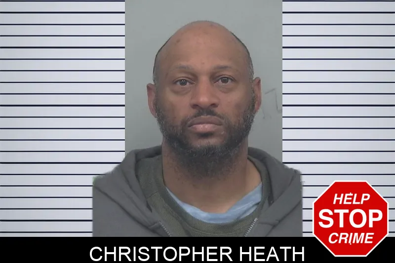 Christopher Heath mugshot