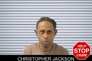 Christopher Jackson mugshot