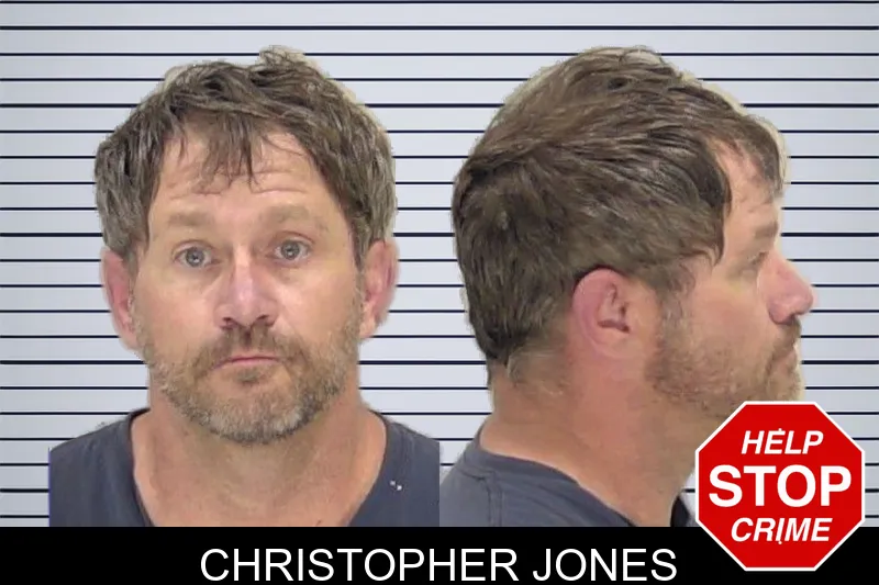 Christopher Jones mugshot