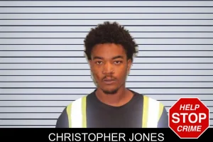 Christopher Jones mugshot