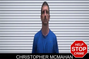 Christopher McMahan mugshot