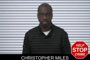 Christopher Miles mugshot