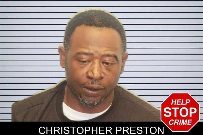Christopher Preston mugshot