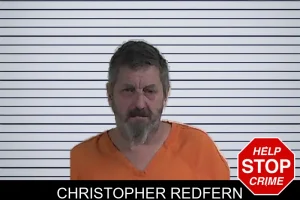 Christopher Redfern mugshot