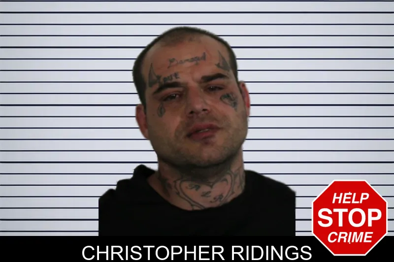 Christopher Ridings mugshot