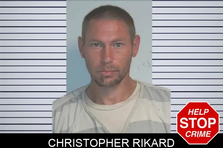 Christopher Rikard mugshot – Berrien County , Georgia Christopher Rikard