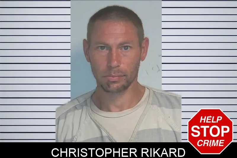 Christopher Rikard mugshot – Berrien County , Georgia Christopher Rikard mugshot
