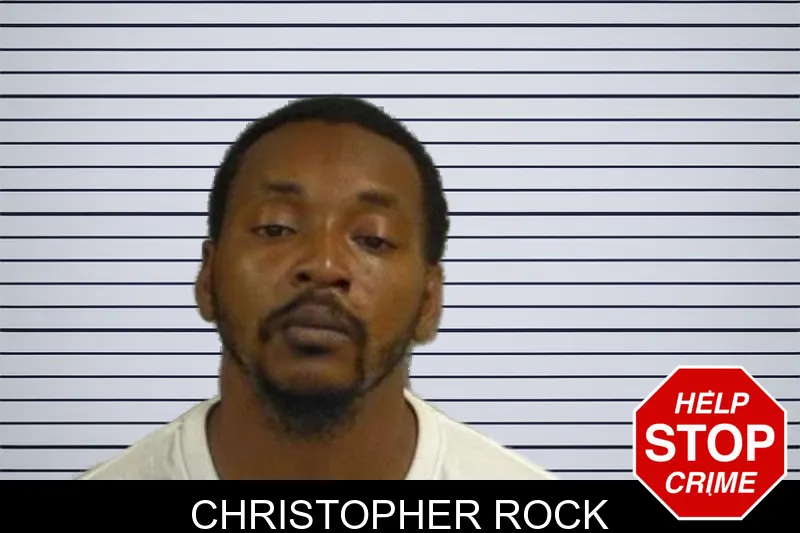 Christopher Rock mugshot
