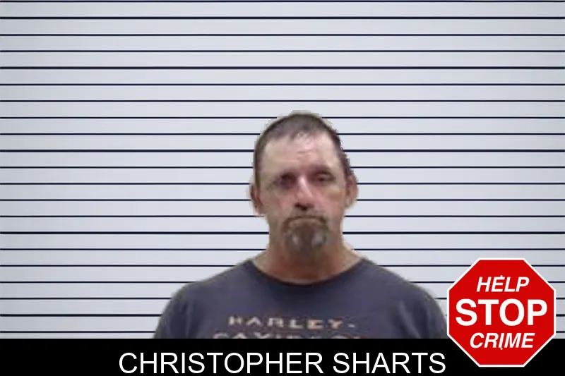 Christopher Sharts mugshot
