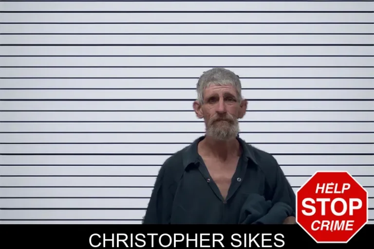 Christopher Sikes mugshot – Irwin County , Georgia Christopher Sikes