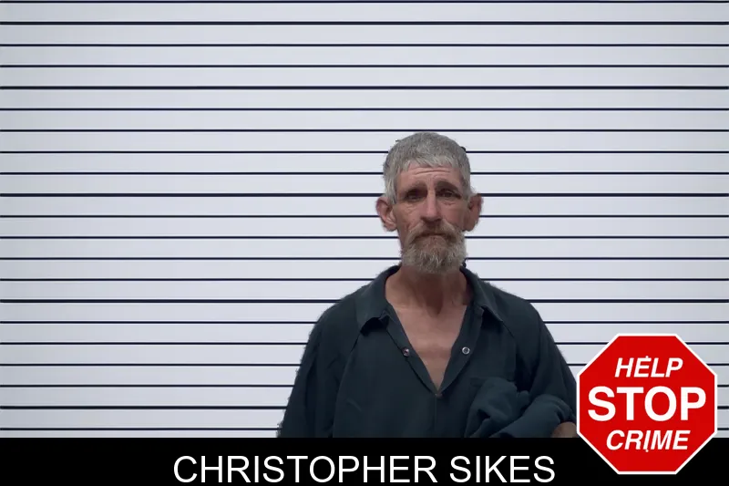 Christopher Sikes mugshot