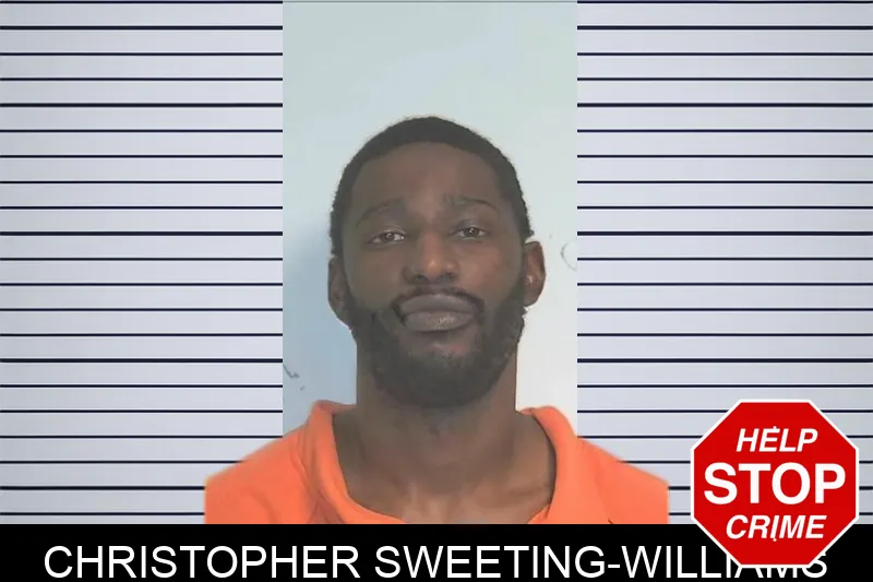 Christopher Sweeting-Williams mugshot