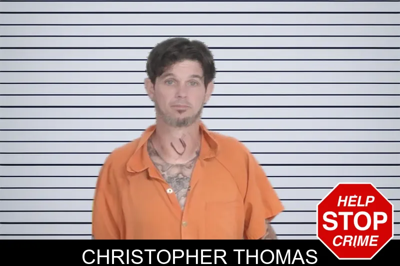 Christopher Thomas mugshot