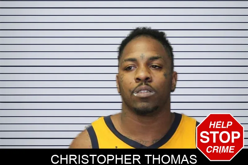 Christopher Thomas mugshot