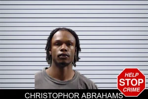 Christophor Abrahams mugshot
