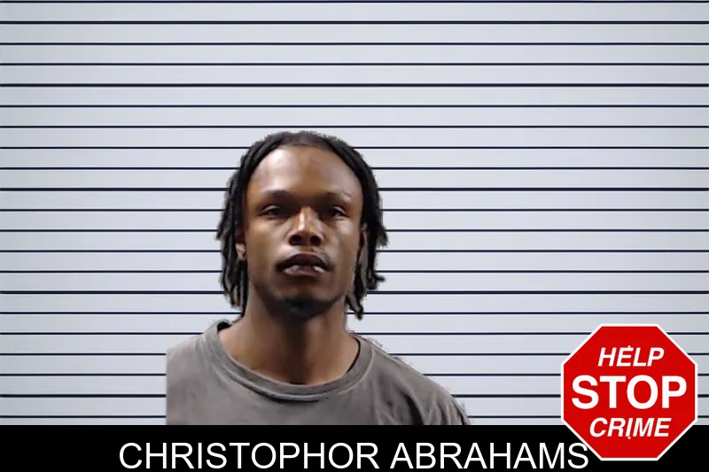 Christophor Abrahams mugshot
