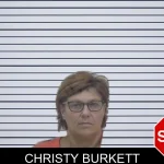 Christy Burkett mugshot