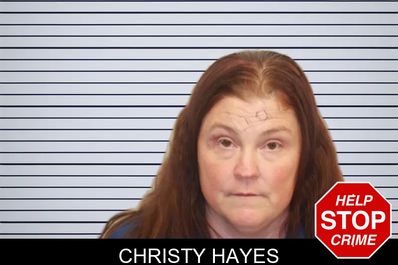 Christy Hayes mugshot