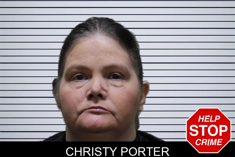Christy Porter mugshot