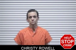 Christy Rowell mugshot