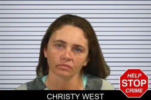 Christy West mugshot