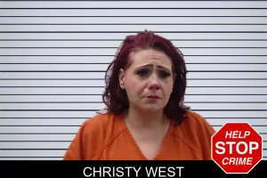 Christy West mugshot