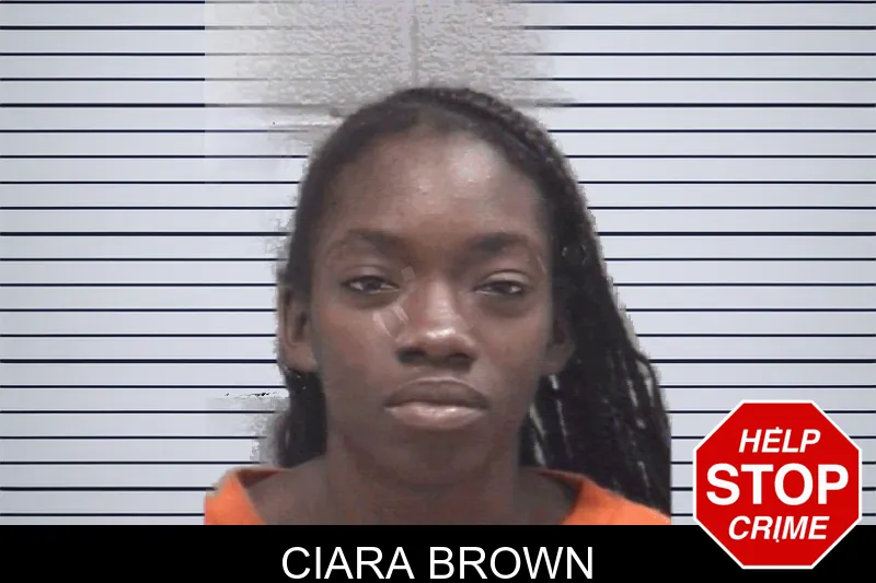 Ciara Brown mugshot