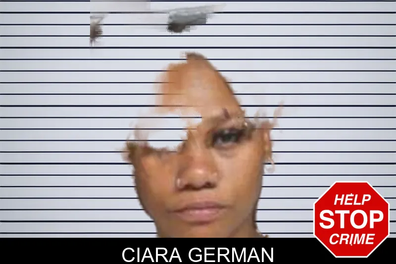 Ciara German mugshot