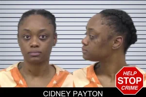 Cidney Payton mugshot