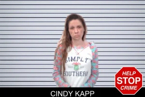 Cindy Kapp mugshot