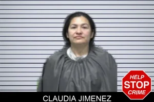 Claudia Jimenez mugshot