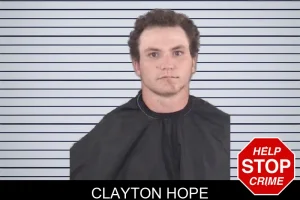 Clayton Hope mugshot