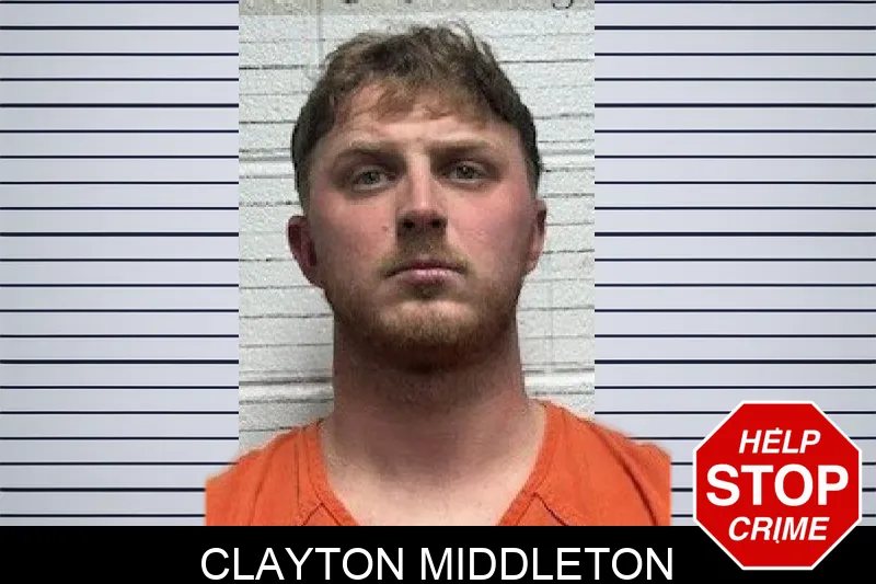 Clayton Middleton mugshot