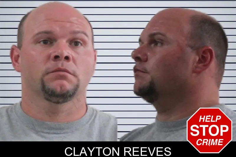 Clayton Reeves mugshot