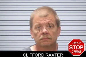 Clifford Raxter mugshot